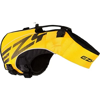 Afbeelding van EzyDog DFD Boost Zwemvest Hond Honden Reddingsvest XL Geel