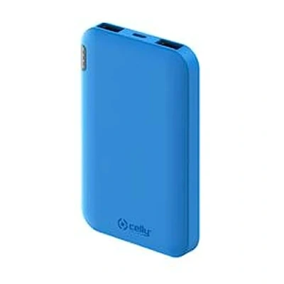 Afbeelding van Celly powerbank Energy 5000 mAh Blauw 0517601