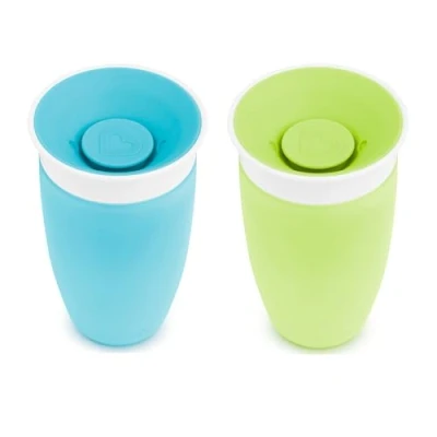 Image de Munchkin Miracle 360 Lot de 2 gobelets Vert/Bleu 296 ml