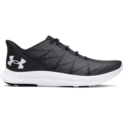 Afbeelding van Under Armour UA Charged Speed Swift Hardloopschoenen voor heren, zwart/wit/wit