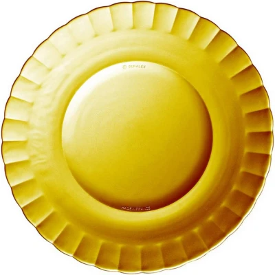 Afbeelding van Eetbord Duralex Picardie Kristal Amber Ø 26 cm