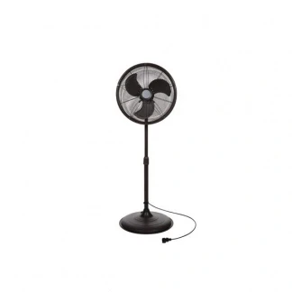 Afbeelding van Staande ventilator Perel Ø 45 cm (3 standen, Nevelfunctie, Zwenkfunctie)
