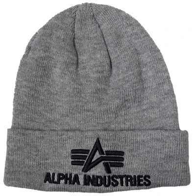 Image de Bonnet 3D Alpha Industries gris
