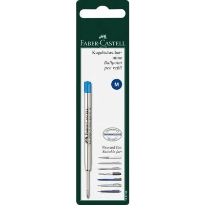 Afbeelding van Vulling Faber Castell Hexo balpen, M, Blauw op blisterkaart