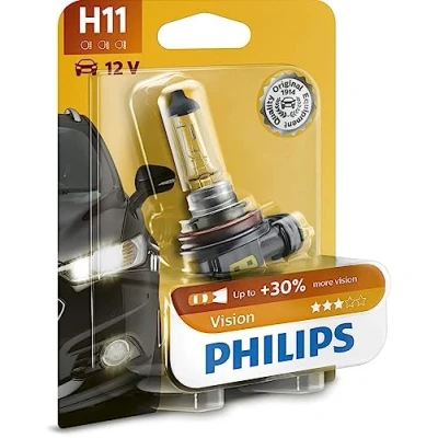 Image de Philips 681111 Vision Plus 30 Pourcent 1 H11 12V 55W
