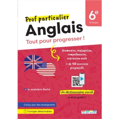 Image de Prof particulier Anglais 6e Tout pour progresser !