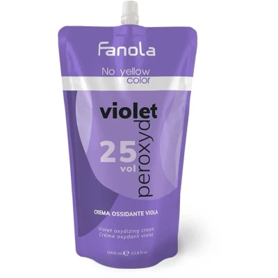 Afbeelding van Fanola No Yellow Color Violet Peroxide 25 Vol 1000 ml