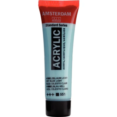 Afbeelding van Acrylverf 551 Hemelsblauw Licht Amsterdam 20 ml