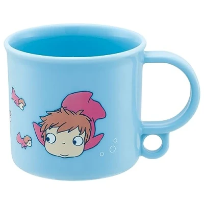 Afbeelding van Skater KE5AAG A Antibacteriële beker, Ponyo op de klif, Studio Ghibli, 200 ml, vaatwasmachinebestendig, gemaakt in Japan