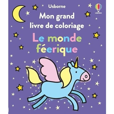 Afbeelding van Le monde feerique mon grand livre de coloriage