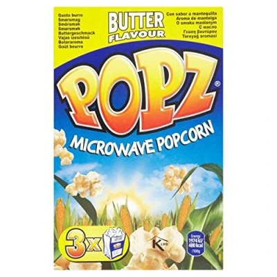 Afbeelding van Popz Magnetron popcornboter, 3 x 90 g