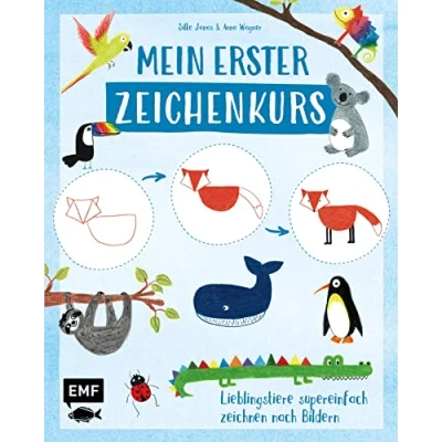 Afbeelding van Mein erster Zeichenkurs Lieblingstiere