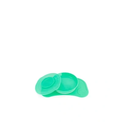 Afbeelding van Twistshake Click Mat Antislip mini placemat voor de meeste kinderstoelbladen 31 x 17 cm, set van 6 maanden en ouder, groen