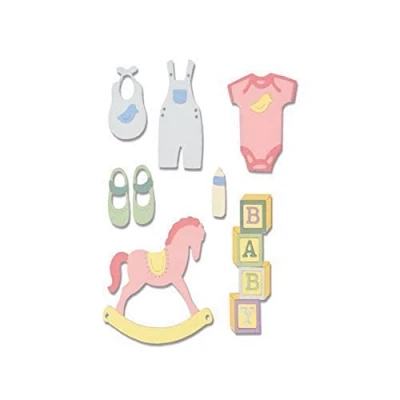 Afbeelding van Thinlits die New baby Sizzix