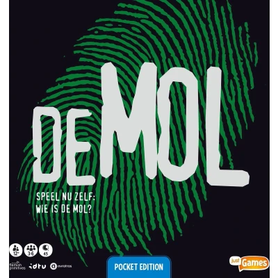 Afbeelding van Just Games Wie is de Mol? Pocketspel