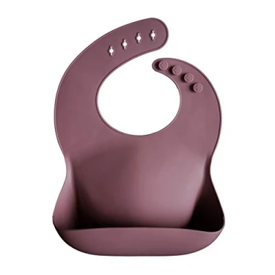 Afbeelding van Mushie Siliconen Slabbetje Dusty Rose