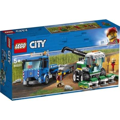 Afbeelding van LEGO City Maaidorser Transport 60223