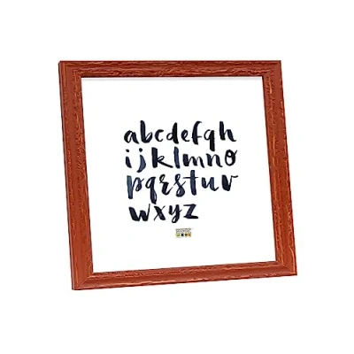 Afbeelding van Deknudt Frames fotolijst S46MF3 roestbruin verweerd foto 13x13 cm