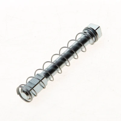Afbeelding van Hmb boumans Krukstift half 9 8mm met veer lengte 80mm