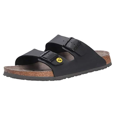 Afbeelding van Birkenstock Arizona ESD Sandalen Smal Kurk Latex Voetbed &amp; Birko Flor