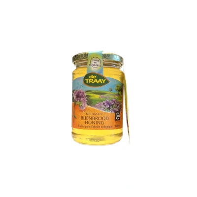 Afbeelding van De Traay Biologische bijenbrood Honing Honingpot