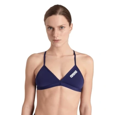 Afbeelding van ARENA Dames Team Swim Top Tie Back Solid (1 pack)