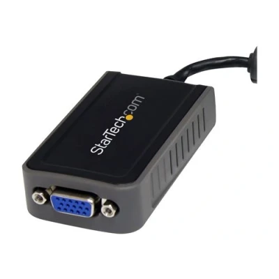 Image de StarTech.com adaptateur vidéo USB 2.0 vers VGA Carte graphique externe M/F 1440x900 16 Mo gris