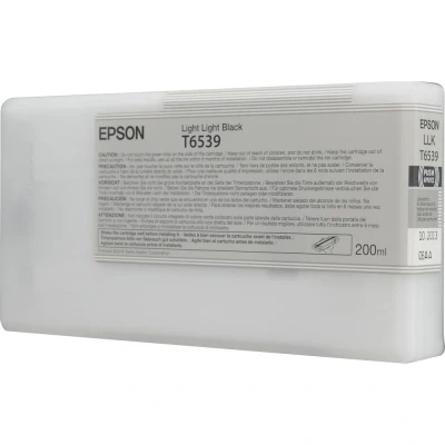 Afbeelding van Epson T6539 (C13T653900) Inktcartridge licht zwart