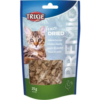 Afbeelding van Trixie Premio Freeze Dried Kippenharten 25 GR