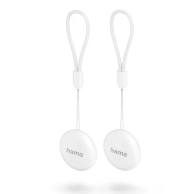 Afbeelding van Hama Schlüsselfinder, für Android Mein Gerät finden App, Bluetooth, 2 St, Weiß Keyfinder Wit