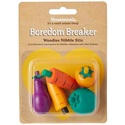 Afbeelding van Rosewood Boredom Breaker Nibble Stix 3D Fruit