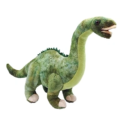 Afbeelding van Pluche Dinosaurus Diplodocus knuffel 38 cm dieren knuffels Speelgoed