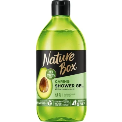 Afbeelding van Nature Box Douchegel Avocado 385 ml