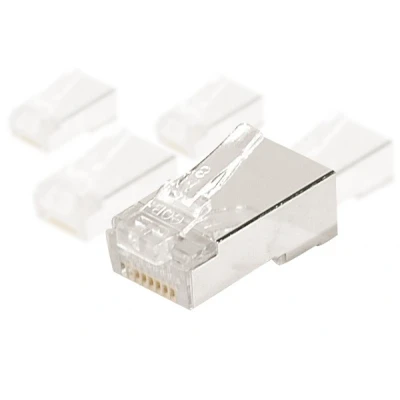 Image de Connecteur 8/8 RJ45 blindé sachet de 100