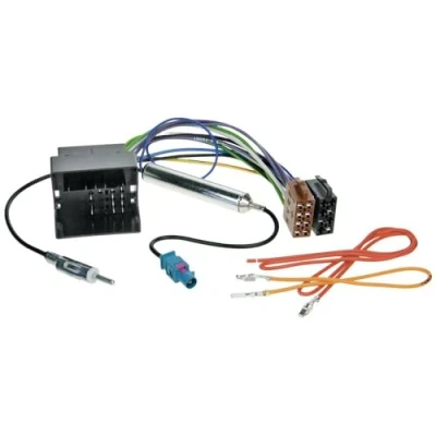 Afbeelding van Radio Aansluitkabel DIN Div. modellen Audi Seat Skoda VW Maserati incl. Antenne Phantom power