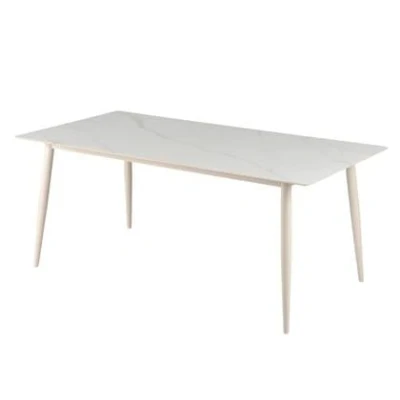 Afbeelding van Eettafel Senne Keramisch Wit 180cm Giga Meubel