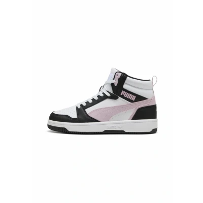 Afbeelding van PUMA Rebound Sneakers, Roze/Zwart/Wit, Maat 35,5