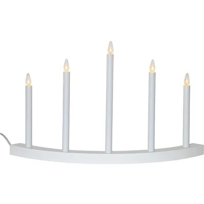 Afbeelding van Kandelaar Accent, 5 lamps, wit