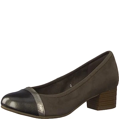 Afbeelding van Jana 8 22366 41 damespumps, Taupe