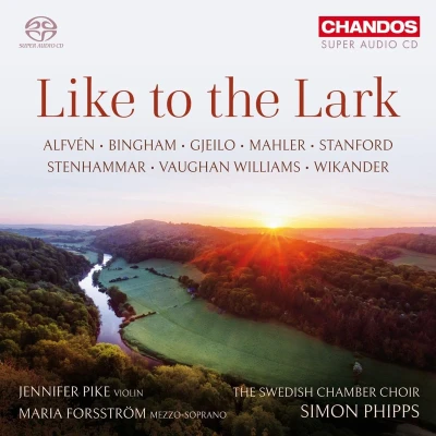 Afbeelding van The Swedish Chamber Choir, Simon Phipps Like To Lark (Super Audio CD)