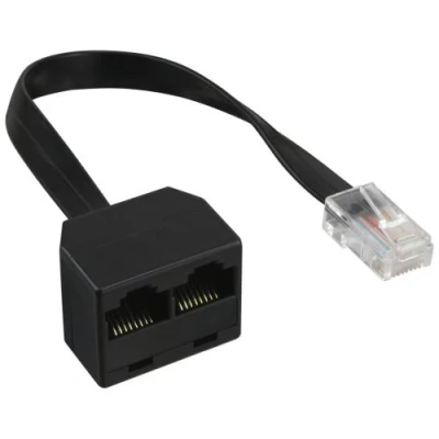 Image de InLine Répartiteur RNIS RJ 45 (F) pour (M) 15 cm noir