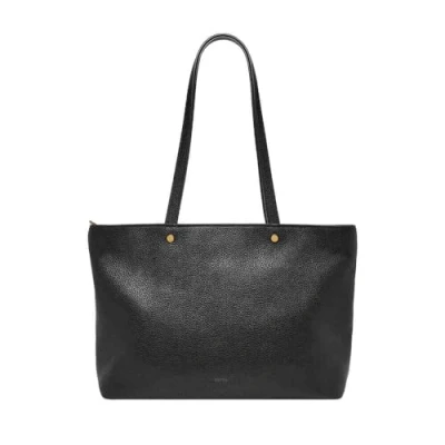Afbeelding van FOSSIL Schoudertas Jessie Top Zip Tote Black Zwart
