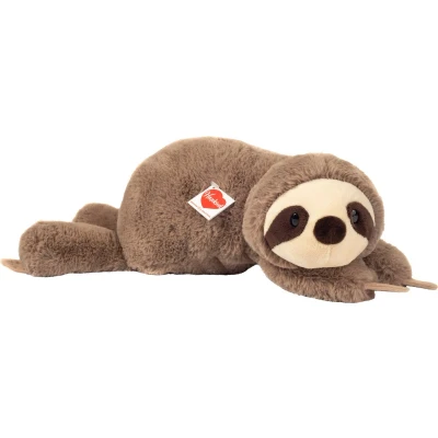 Afbeelding van Hermann Teddy Knuffeldier Luiaard zachte pluche stof premium knuffels lichtbruin 48 cm Bosdieren
