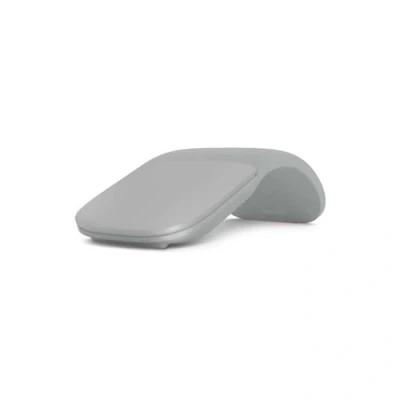 Image de Microsoft Surface Arc Mouse Souris optique 2 boutons sans fil Bluetooth 4.1 gris clair commercial