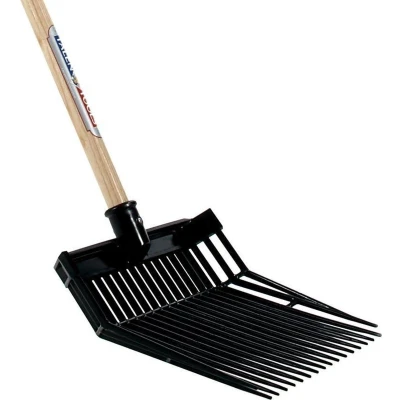 Afbeelding van Talen Tools Paardestalvork Kunststof Compleet