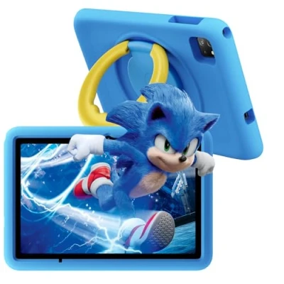 Image de Blackview TabA6 Kids Tablette Enfant, 10 Pouces Android 14 Educative pour Enfant WiFi 6, 12Go+128Go Contrôle Parental/Widevine L1/Bluetooth 5.3/5G avec Étui Antichoc EVA