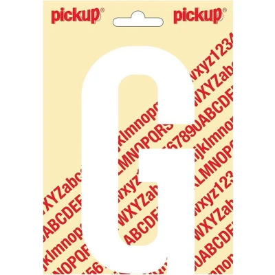Afbeelding van Plakletter Nobel Sticker letter G Pickup