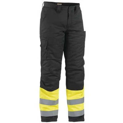 Image de Pantalon haute visibilité hiver jaune fluorescent/noir