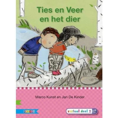 Afbeelding van Veilig leren lezen Ties en Veer het dier AVI M3