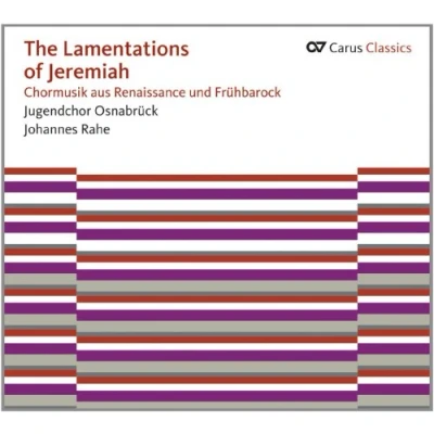 Afbeelding van Rahe &amp; Osnabrucker Jugendchor Lamentationes Ieremiae (CD)